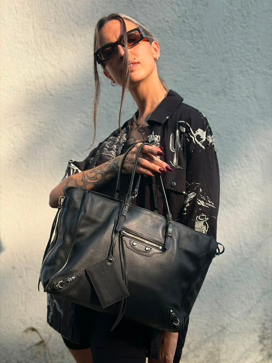 Borsa Papier Balenciaga nera