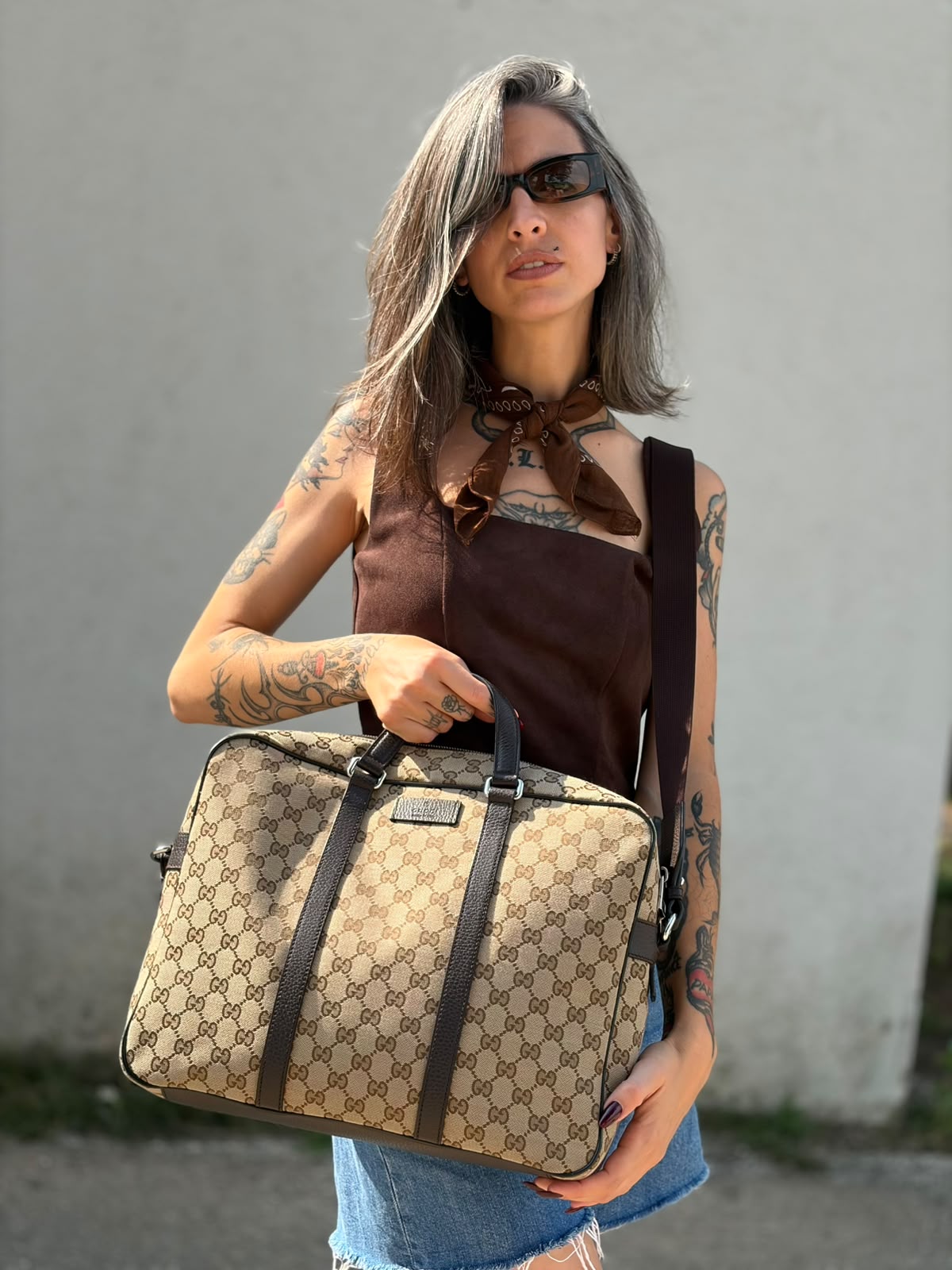 Tote Gucci Travel GG