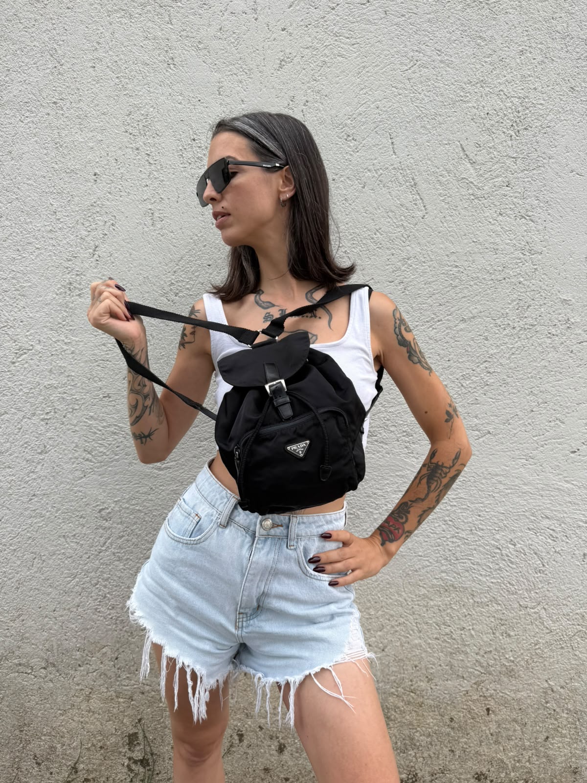 Zaino Prada nylon