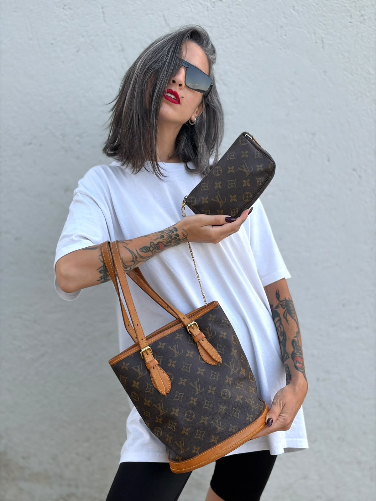 Bucket Louis Vuitton monogram