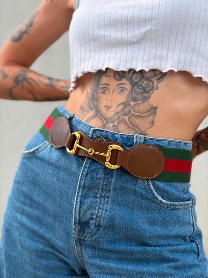 Cintura Gucci Web tg. 42