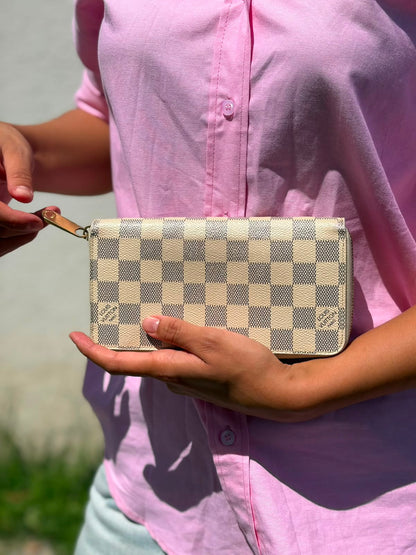 Portafoglio Louis Vuitton Damier Azur