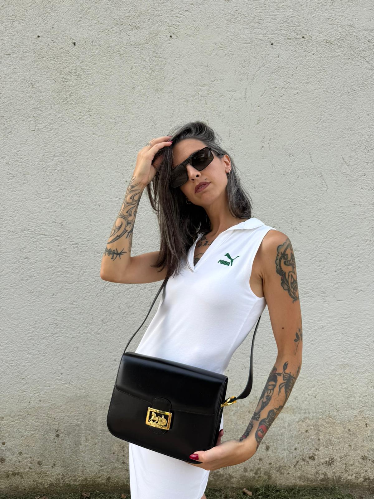 Tracolla Celine Vintage nera