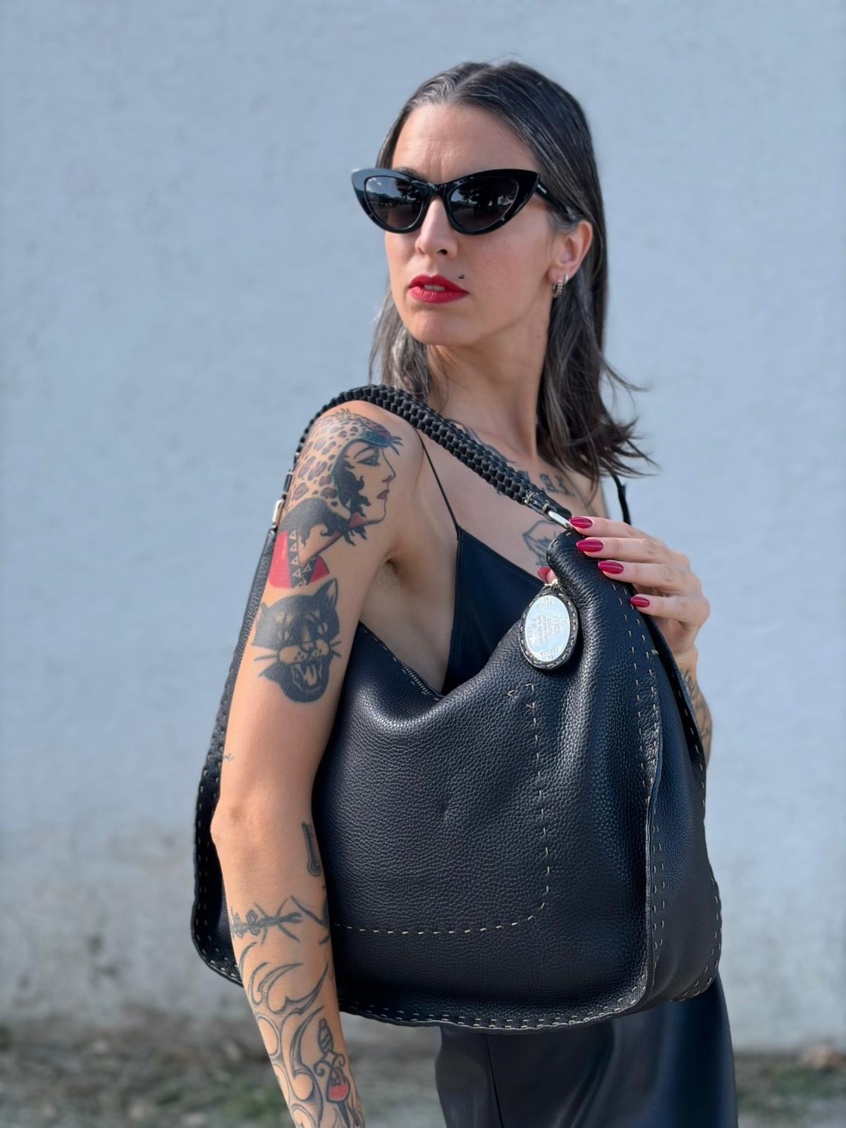 Hobo Fendi Selleria nera