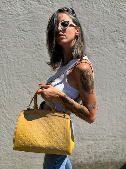Borsa Brea Louis Vuitton gialla
