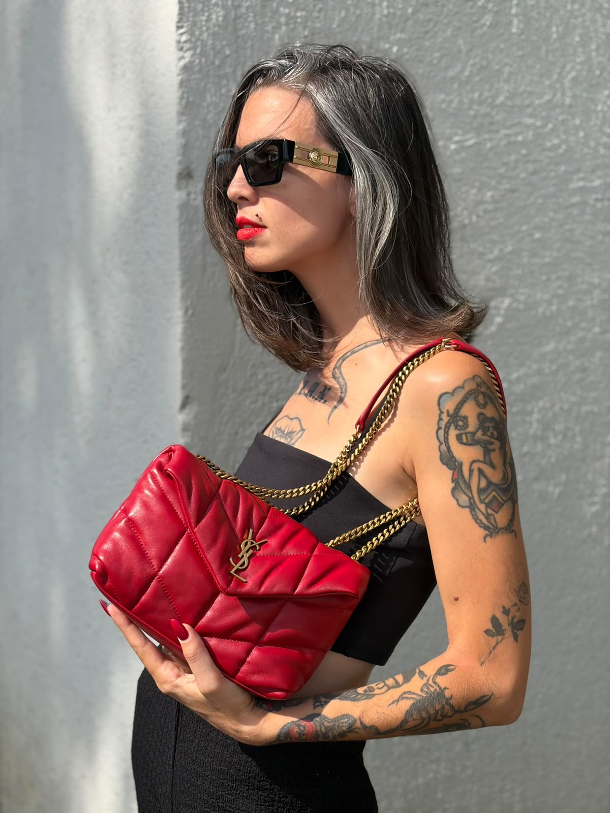 Loulou Toy Puffer Saint Laurent