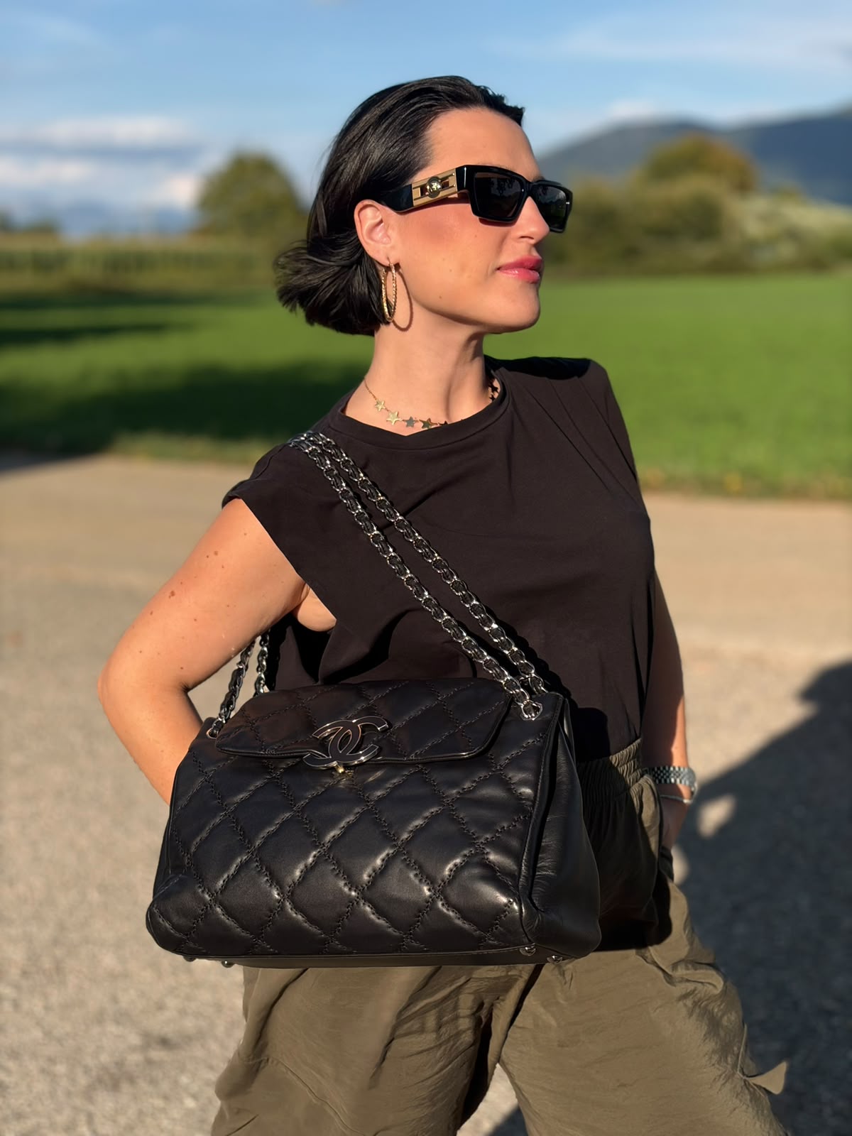 Borsa Chanel Hamptons Flap