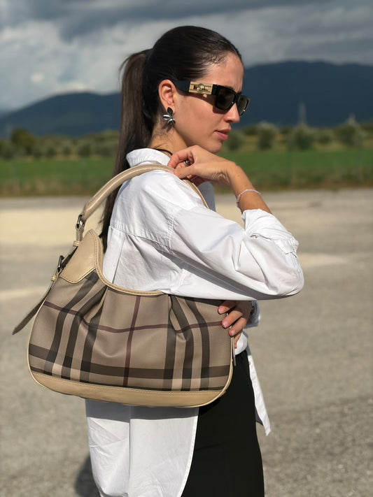 Hobo Burberry tartan