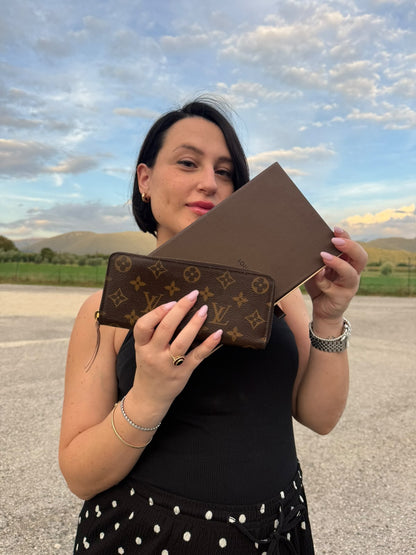 Portafoglio Zippy Louis Vuitton monogram