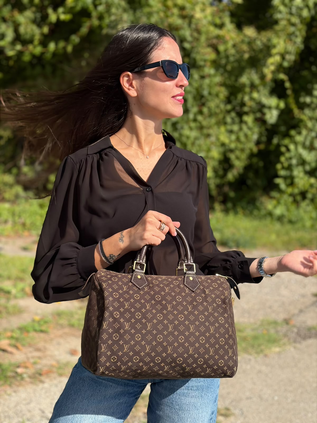 Speedy 30 Mini Lin Louis Vuitton