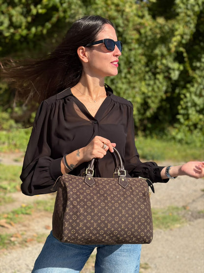 Speedy 30 Mini Lin Louis Vuitton