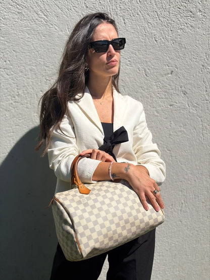 Speedy 30 Damier Azur Louis Vuitton