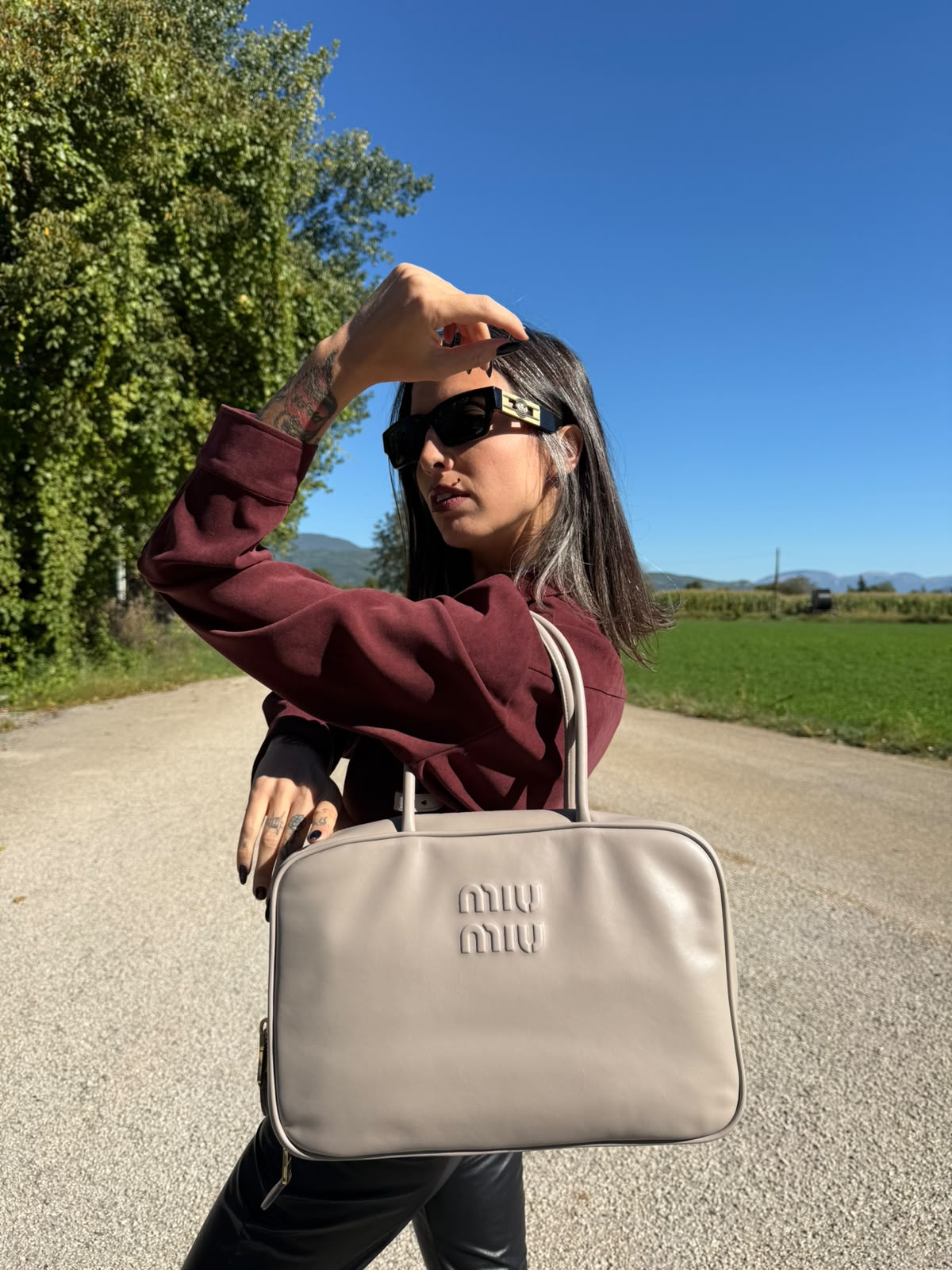 Borsa Beau Large Miu Miu