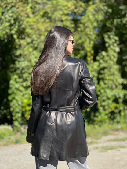 Trench Max Mara nero tg. 46