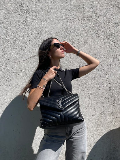 Borsa Loulou media Saint Laurent