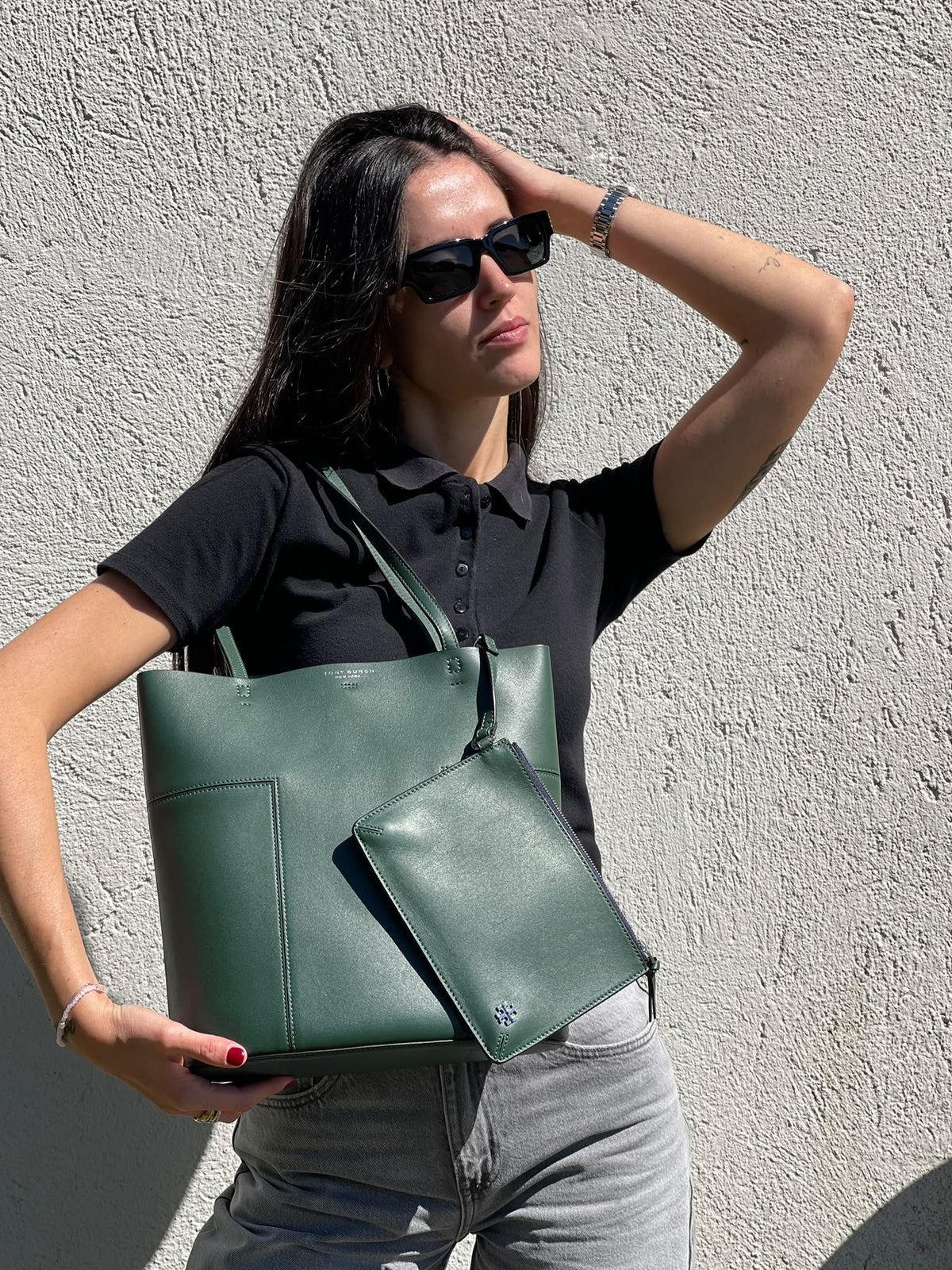 Tote Block-T Tory Burch