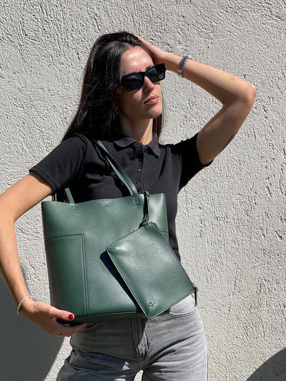 Tote Block-T Tory Burch