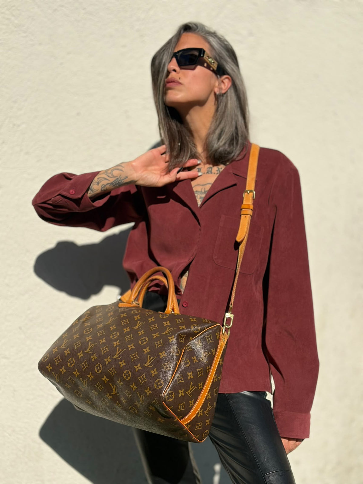 Speedy 35 Bandoulière LV personalizzato