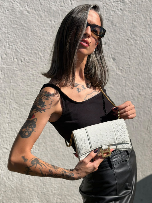 Tracolla Hourglass Balenciaga