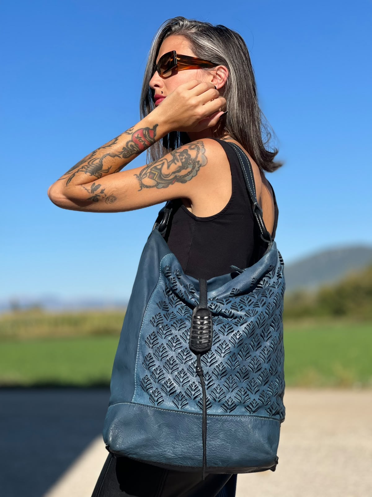Tote Caterina Lucchi blu