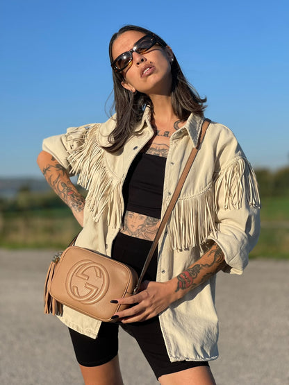 Borsa Gucci Soho beige