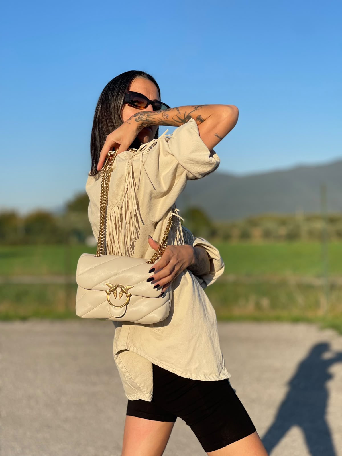 Borsa Pinko Love Puff piccola