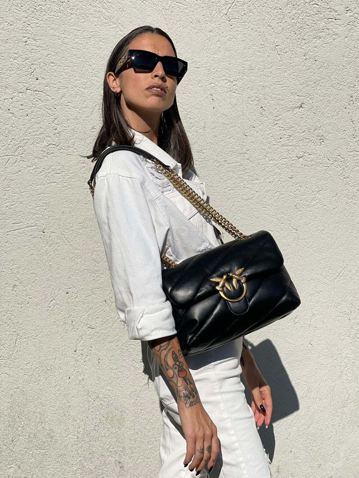 Borsa Love Puff media Pinko