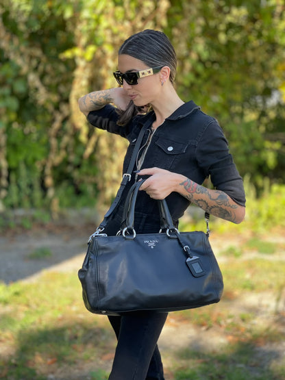 Satchel Prada nera