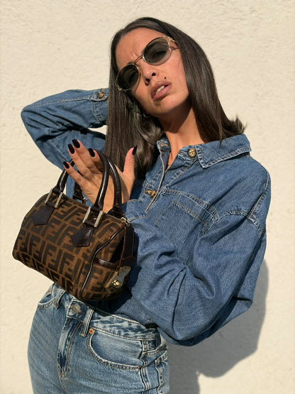 Mini Bauletto Fendi zucca