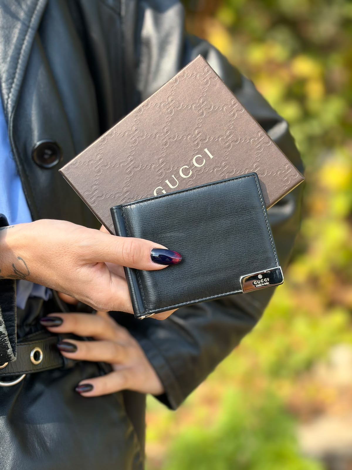 Portacarte Gucci nero