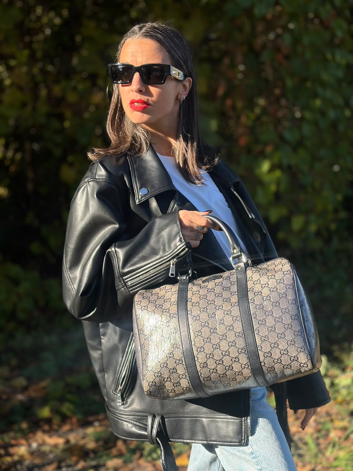 Bauletto Gucci Boston Crystal