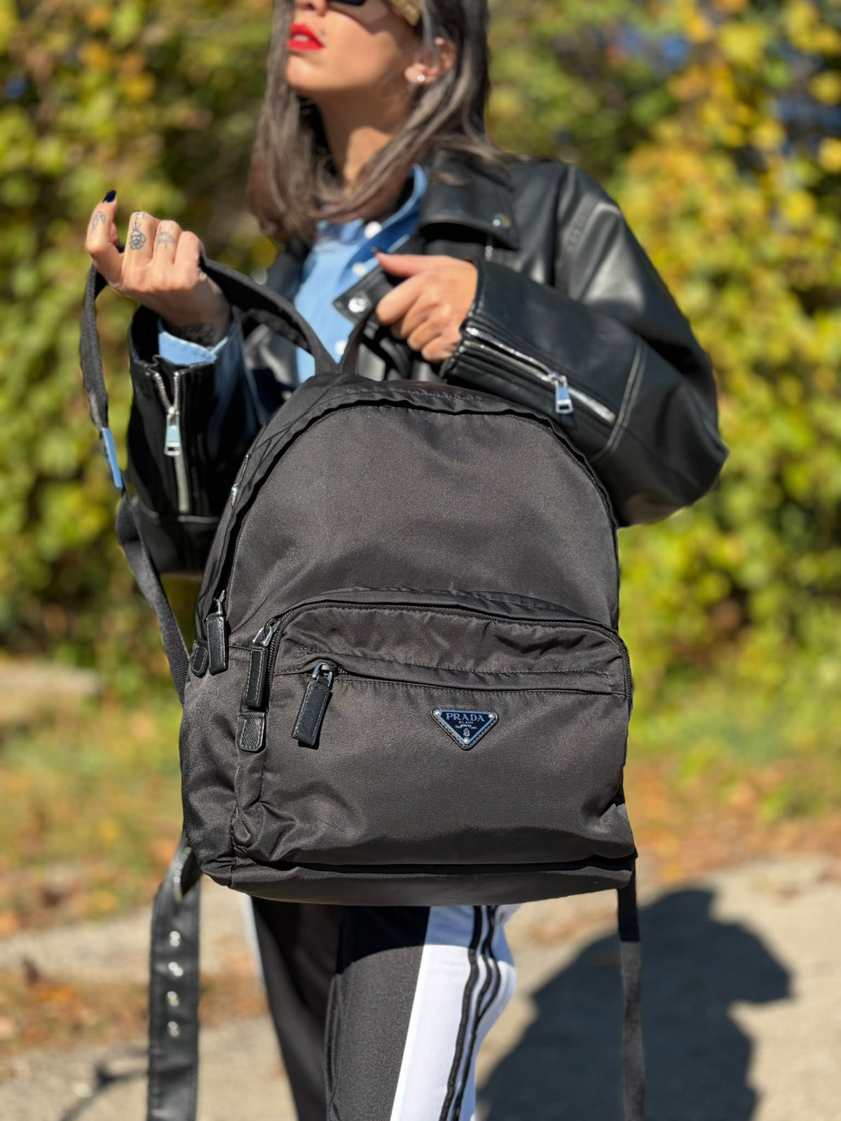 Zaino Prada nylon