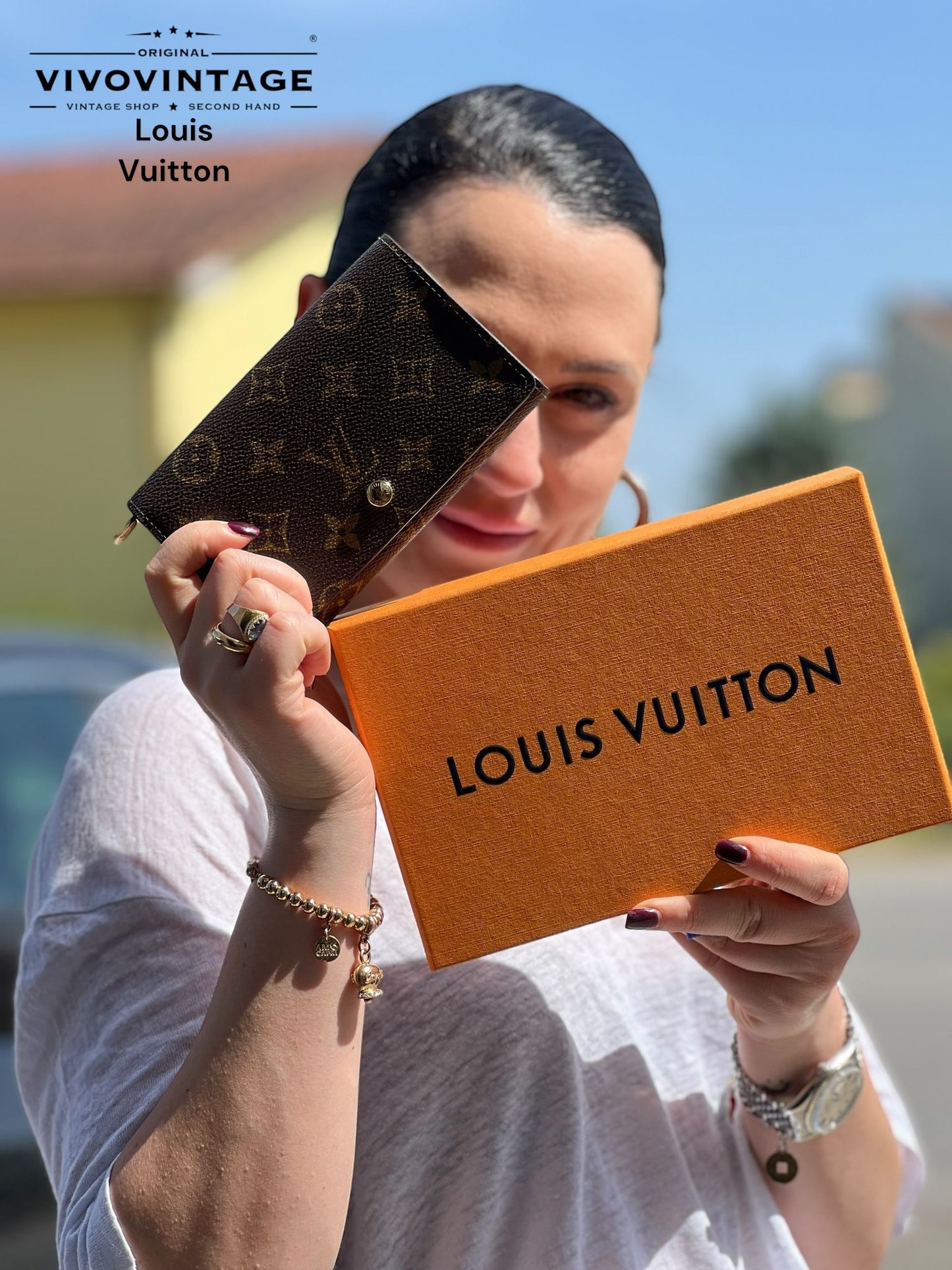 Portafoglio Louis Vuitton personalizzato