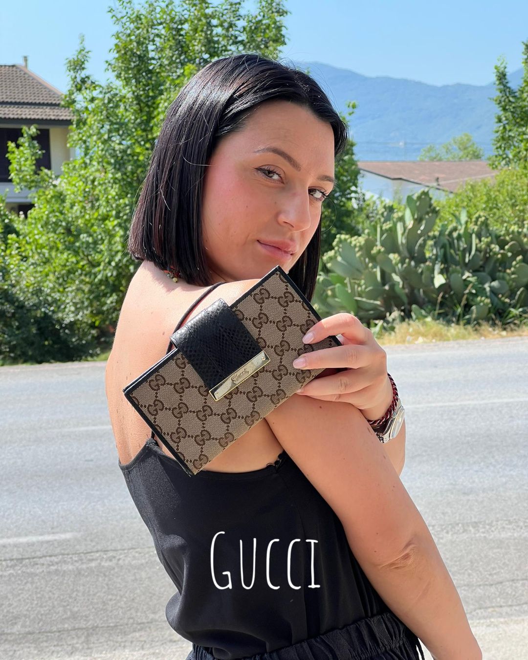 Portafoglio Gucci Supreme
