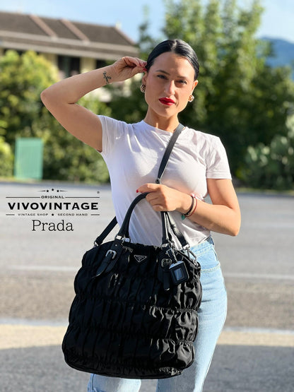 Shopper Prada goffrata