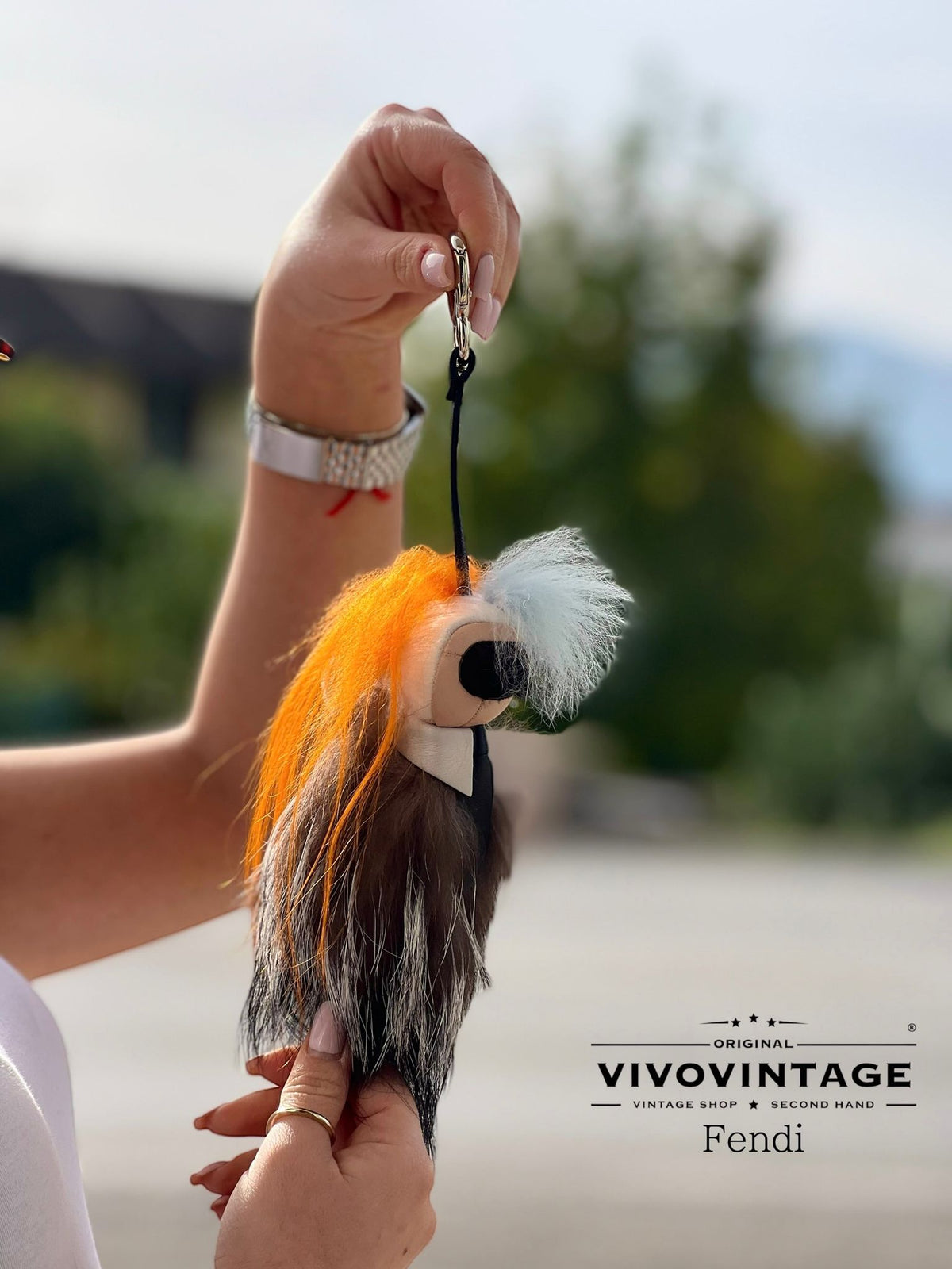 Portachiavi Fendi per Karl Lagerfeld – foto 1 di 7