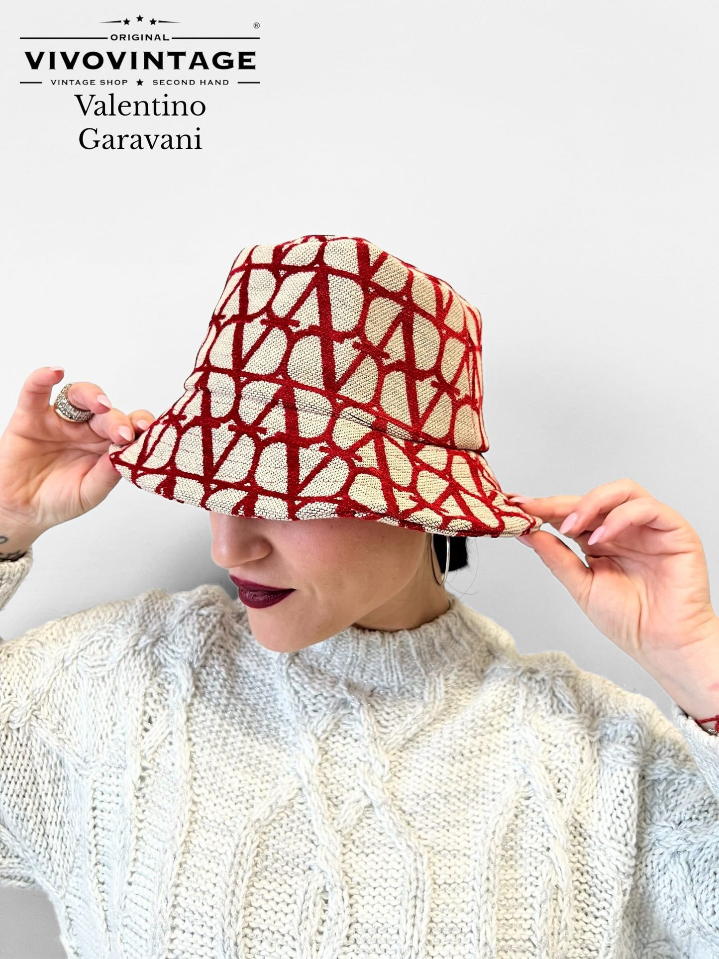 Cappello Valentino Garavani Tg S