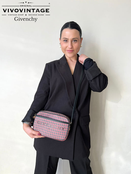 Tracolla Givenchy Bond Houndstooth