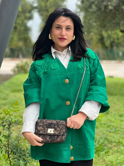 Borsa Jimmy Choo in pizzo