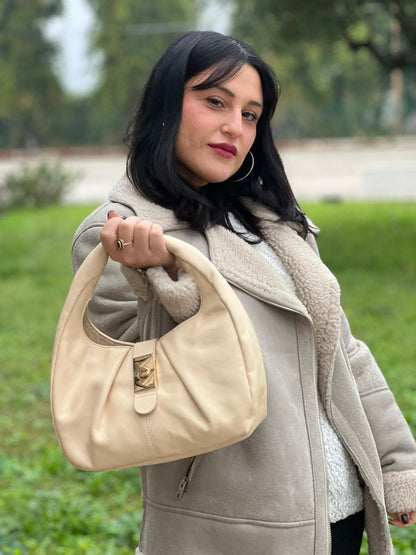 Borbonese Hobo Bag Cortina Small