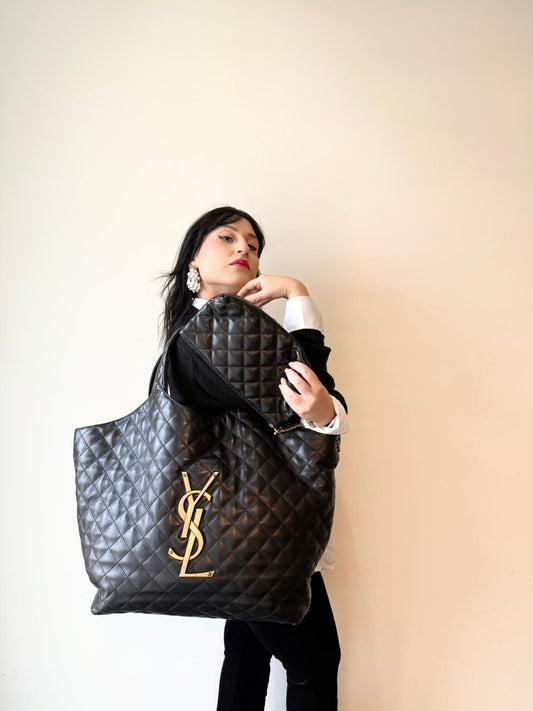 Shopper Saint Laurent Icare con pochette