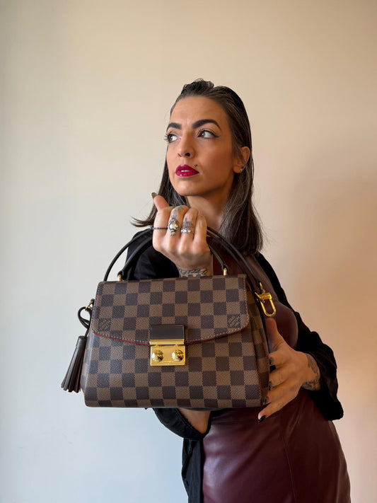 Borsa Croisette Damier Ébène Louis Vuitton