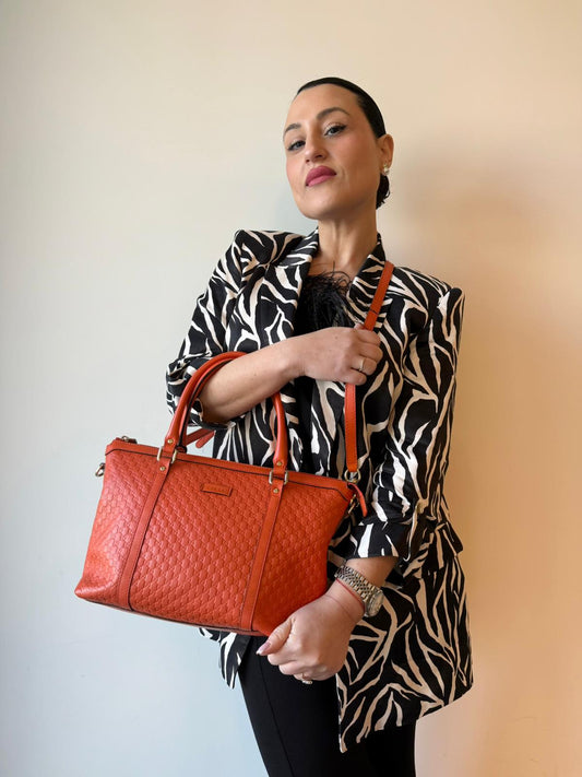 Shopper Gucci microguccissima