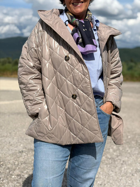 Piumino Monochrome Marella reversibile tg. 38