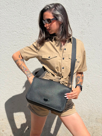 Cartella Prada nera