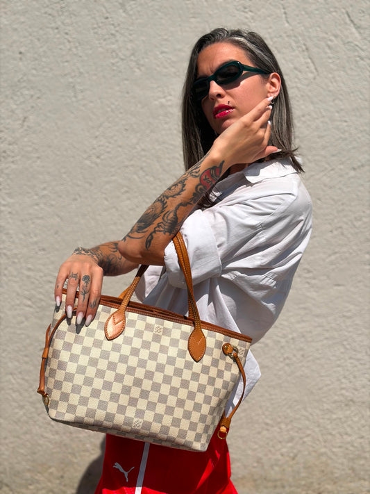 Neverfull PM Damier Azur Louis Vuitton