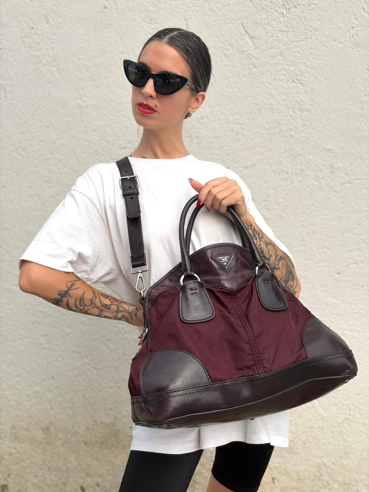 Borsa Prada con tracolla