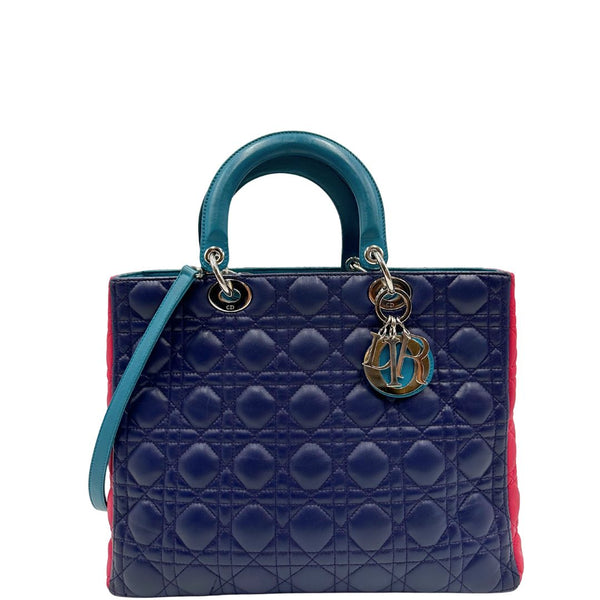 Borsa Christian Dior Lady Tricolor