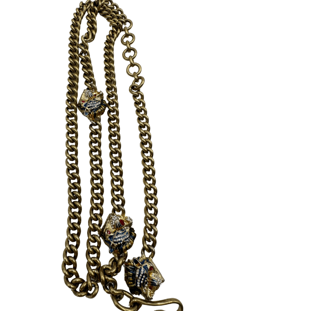 Cintura gucci con tigre clearance