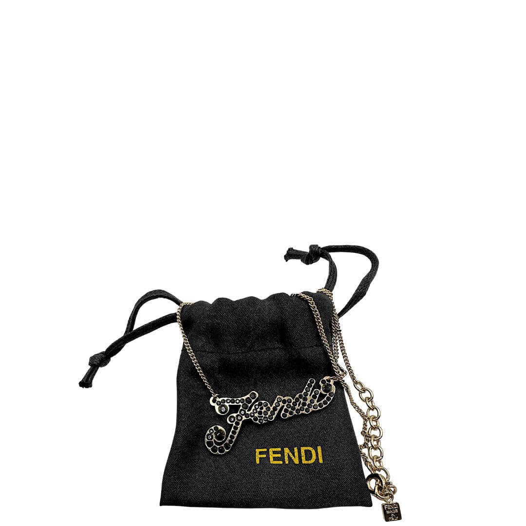 Collana Fendi strass – foto 2 di 5